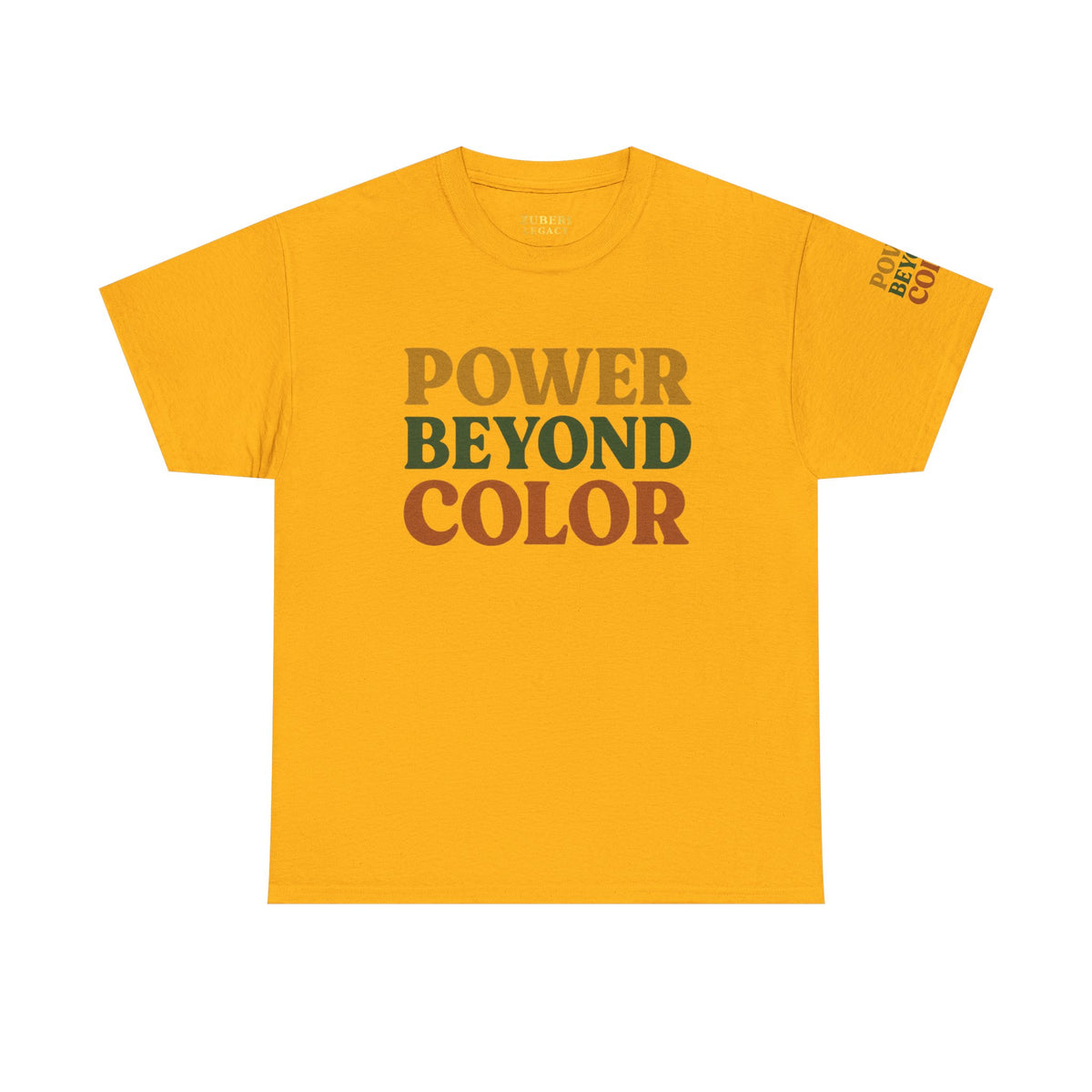 Bun Dem Summer - Power Beyond Colors Empowering Statement Tee Empire Edition, Unisex Heavy Cotton T-Shirt, Casual Wear, Gift for Activists, Inspirational Apparel