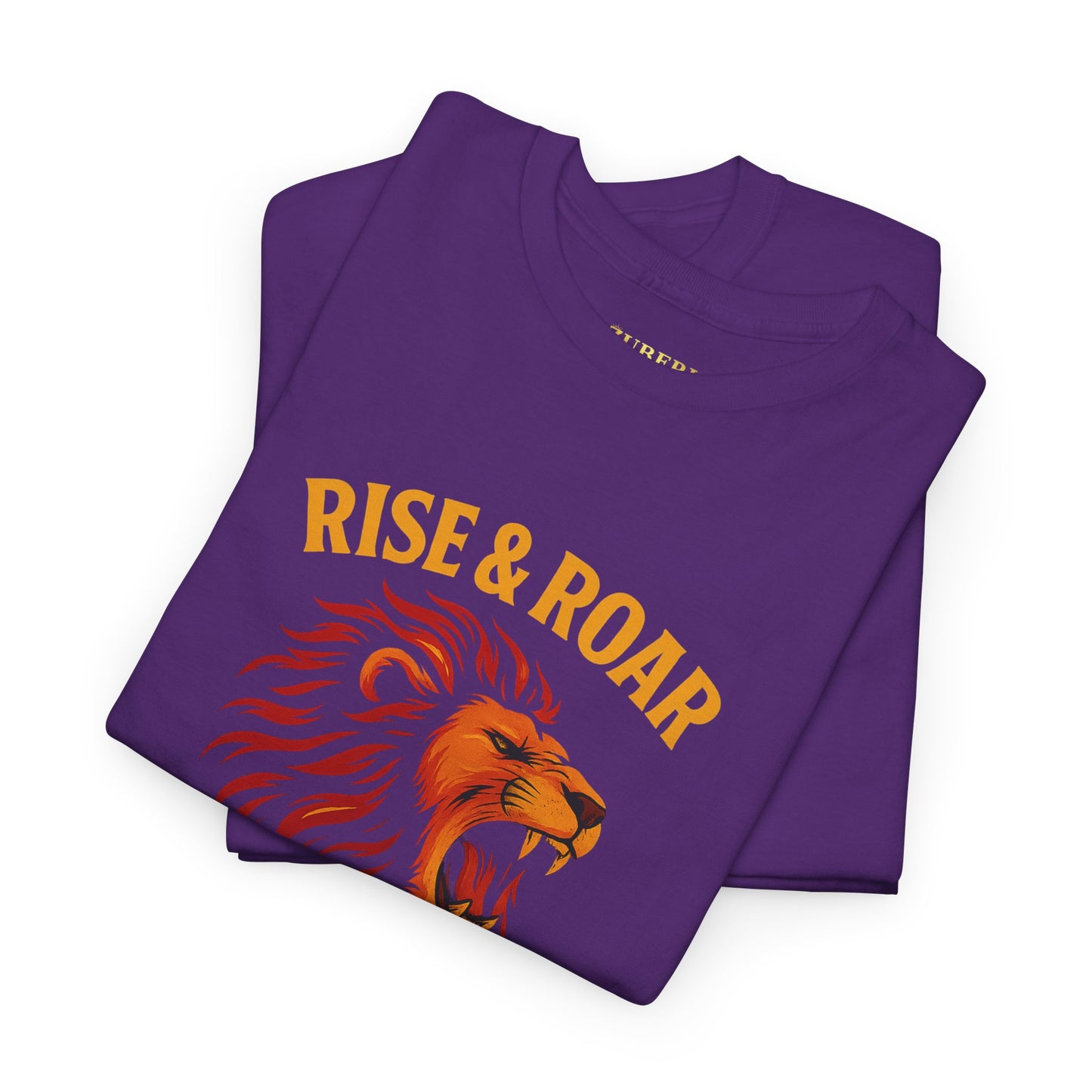 Bun Dem Summer Rise & Roar Unisex Heavy Cotton Tee - Inspirational T-Shirt for Motivational Wear, Casual Everyday, Gift for Friends, Uplifting