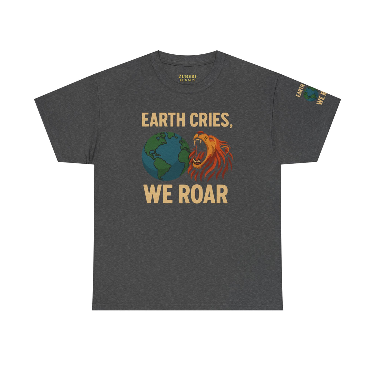 Bun Dem Summer Earth Cries We Roar Empire Edition Earth Awareness Unisex Cotton Tee, Eco-Friendly T-Shirt , Wildlife Conservation Shirt, Gift for Nature Lovers, Sustainable Fashion