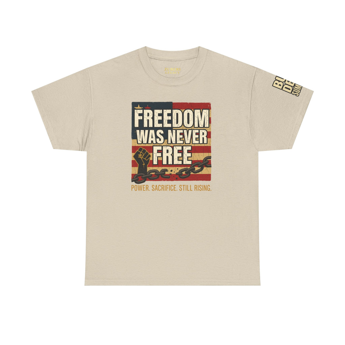 Bun Dem Summer Freedom Was Never Free Unisex Heavy Cotton Tee Rallies Empowerment Motivation Defiance