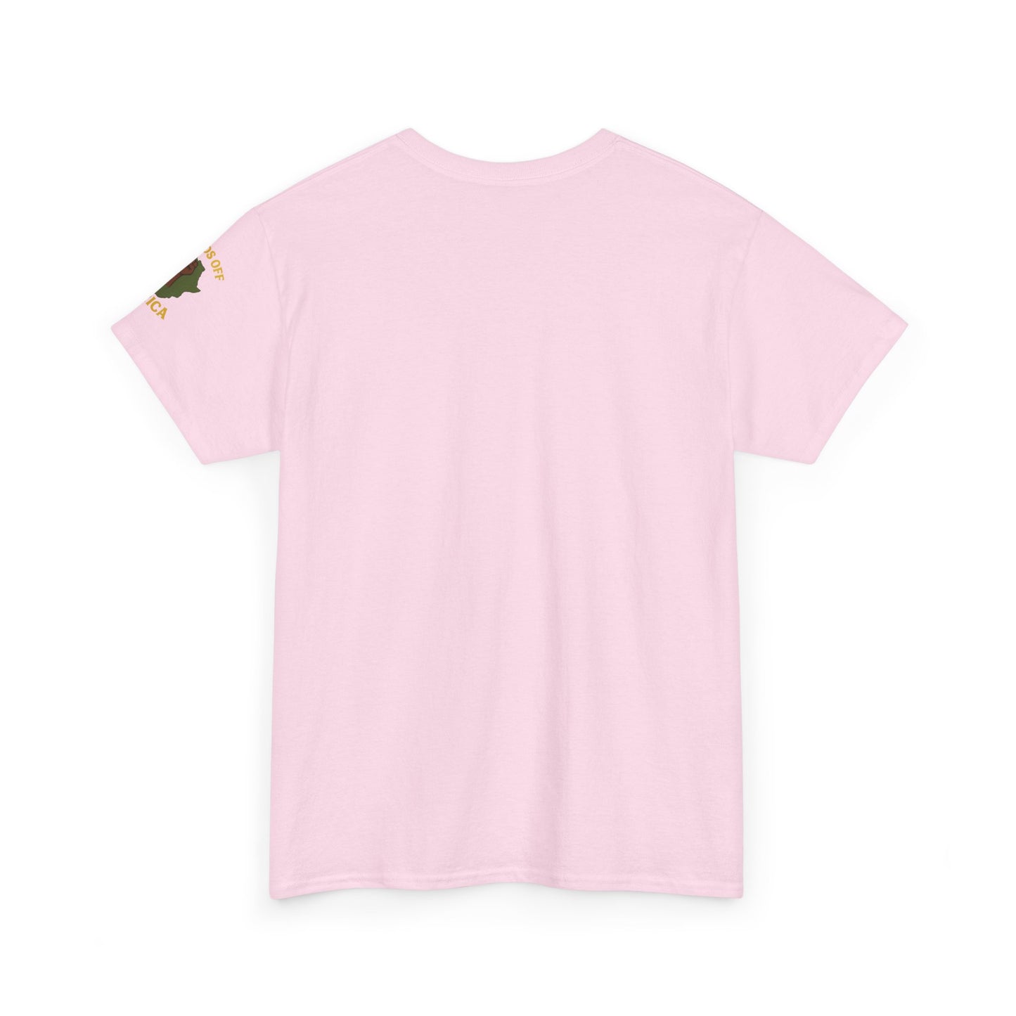 Bun Dem Summer Empowering Unisex Cotton Tee Empire Edition - Hands Off Africa, Activist Apparel, Social Justice Shirt, Gift for Change-Makers, Conscious Fashion