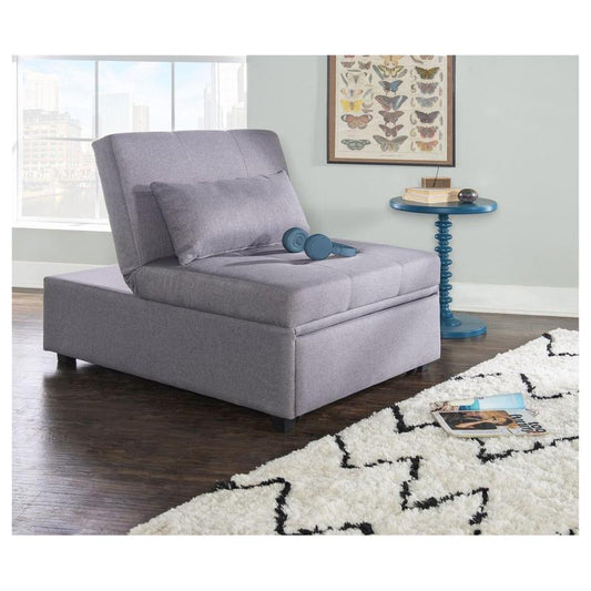 Linon Home Decor Clive Upholstered Convertiblesofa Bed