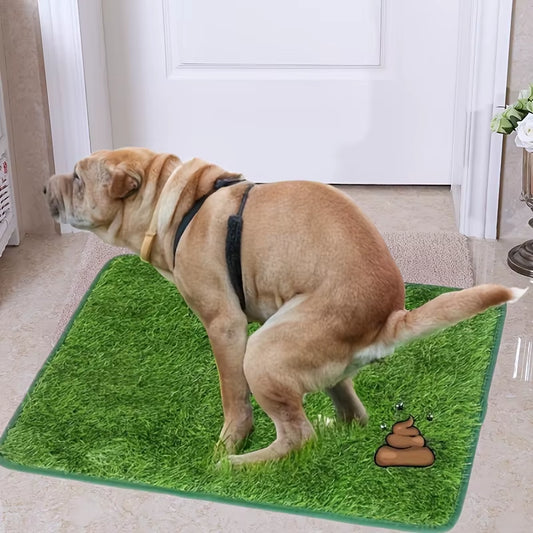 Ultimate Washable Dog Grass Mat - Reusable, Odor-Control Artificial Lawn for Pet Training, Easy-Clean Pee Pad Non-Slip Backing